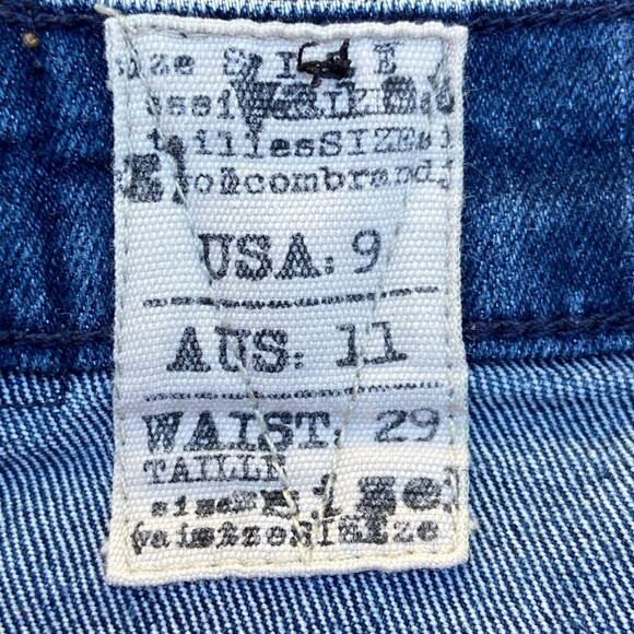 Volcom Would Stalk Flare Medium Wash Flare Jeans Junior's Size 9 / 29 - Picture 8 of 11